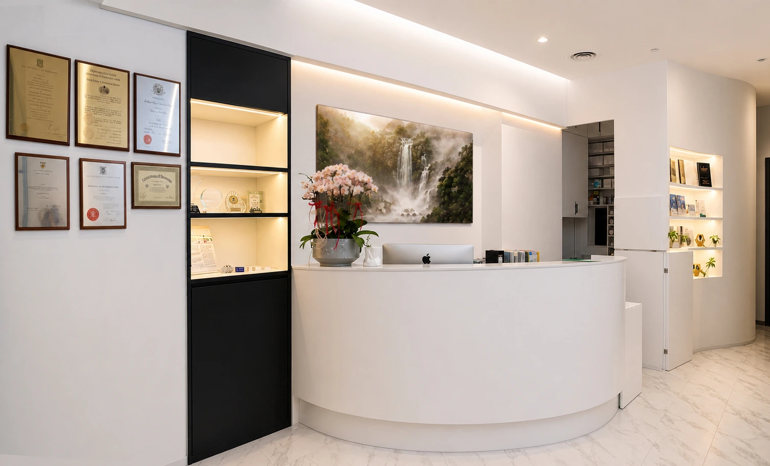 Vitality Clinic consulting room, Central Hong Kong